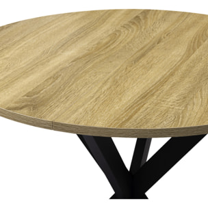 Tables rondes Soline - Bois - Noir