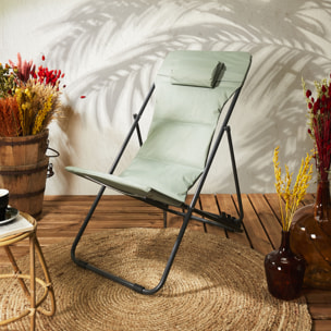 Transat Pliant Corfou Vert Kaki