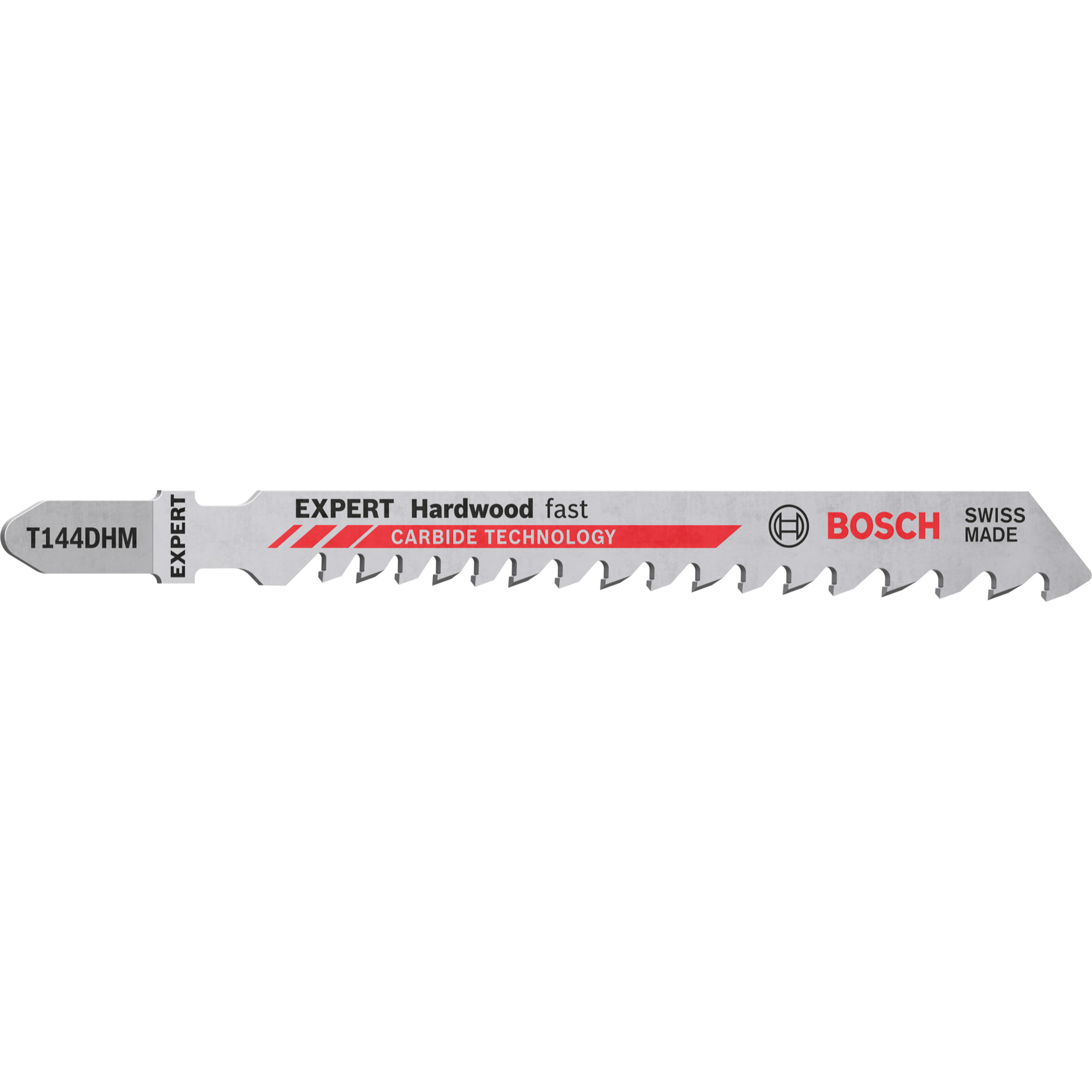 Lame de scie sauteuse BOSCH Expert pour bois dur - T 114 DHM - 100 mm - Carte de 3 - 2608900541