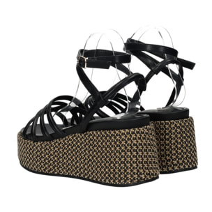 Sandali Donna Tata Italia Nero