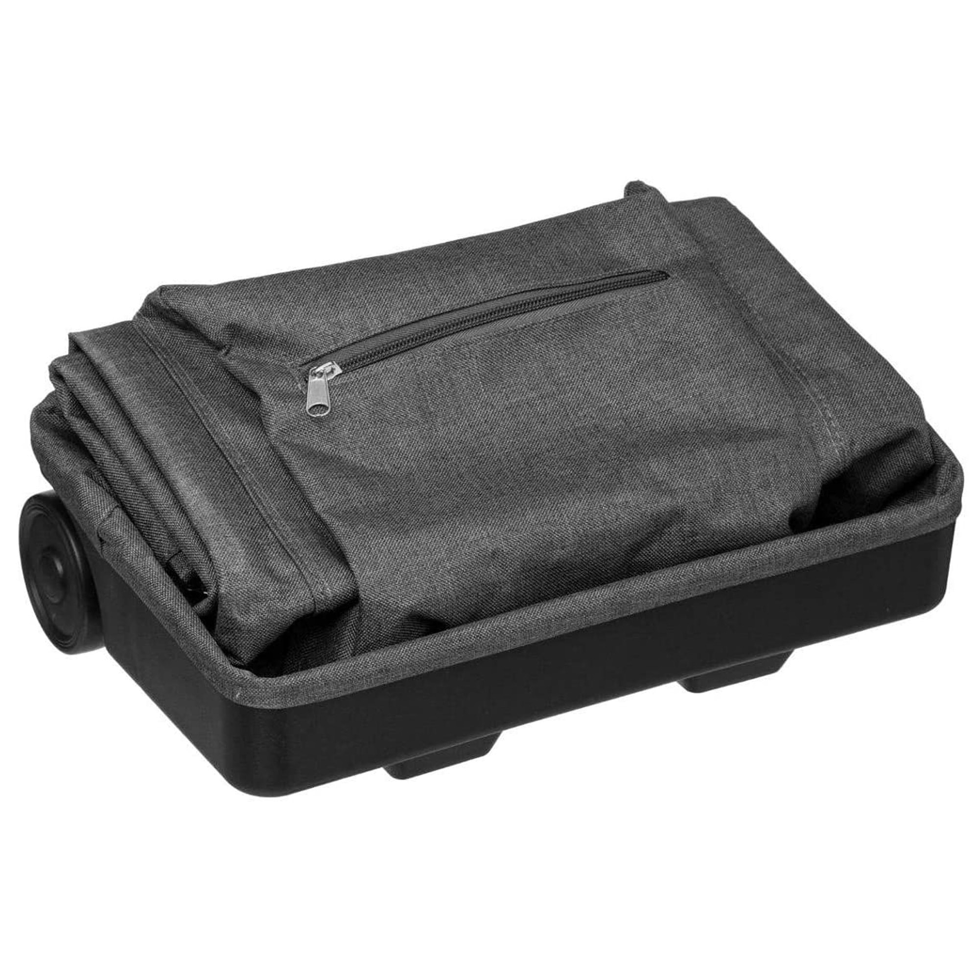 Bolsa de la compra, con ruedas, plegable, 30 L.