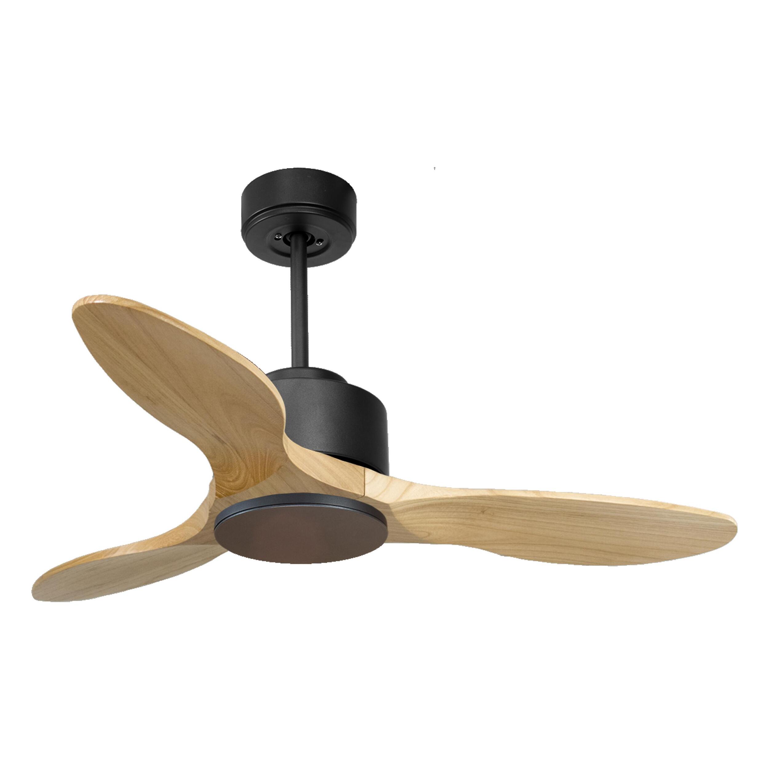 Ventilateur de plafond ø106 cm avec Wifi Réversible Hypersilence 40   W Noir