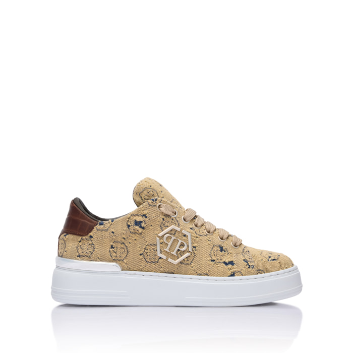 PHILIPP PLEIN Low-Top Sneakers Jacquard Monogram
