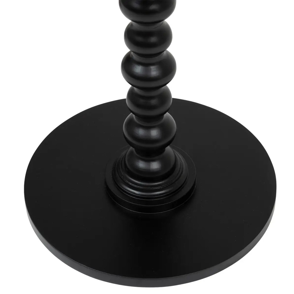 Table d'appoint "Alix" noir 50x38x38cm