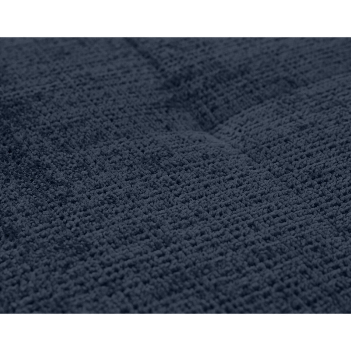 Rune - canapé d'angle droit 4 places en velours texturé - Bleu