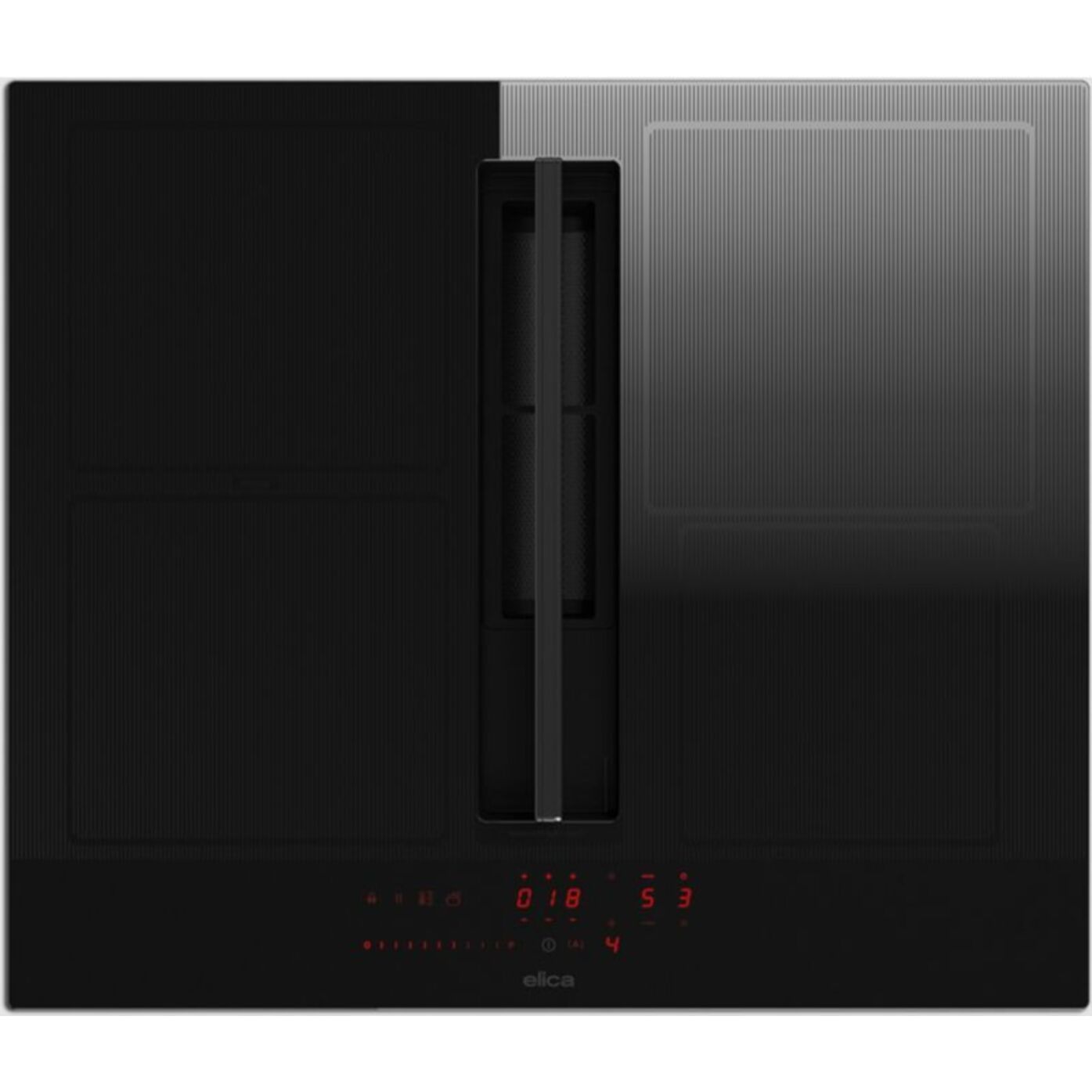 Plaque induction aspirante ELICA NIKOLATESLA VELVET BL/F BO/72