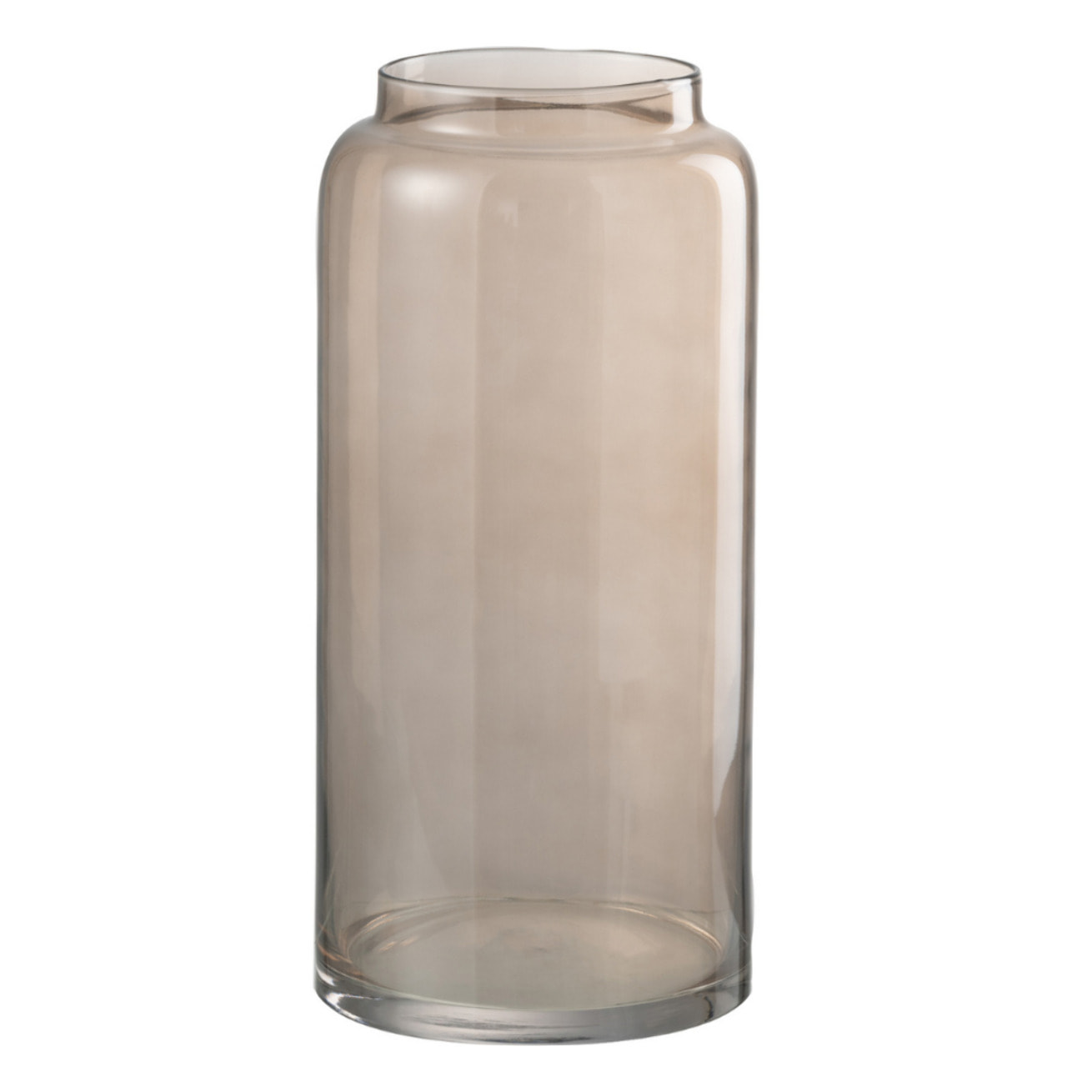 J-Line vase Droit Long - verre - ambre - small - 40 cm de hauteur