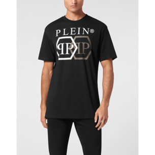 PHILIPP PLEIN T-Shirt Round Neck HEXAGON