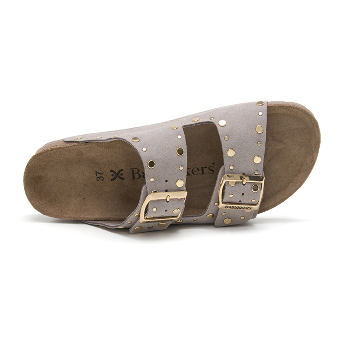 SANDALIA BABUNKERS MARRON