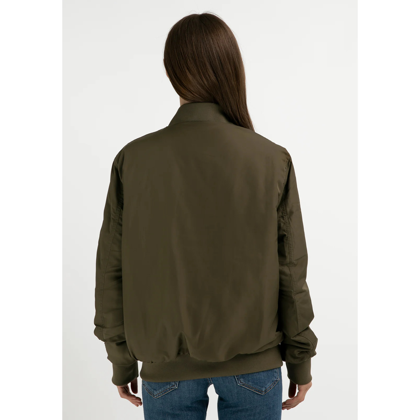 Cazadora Bomber Logo en Khaki D.Franklin