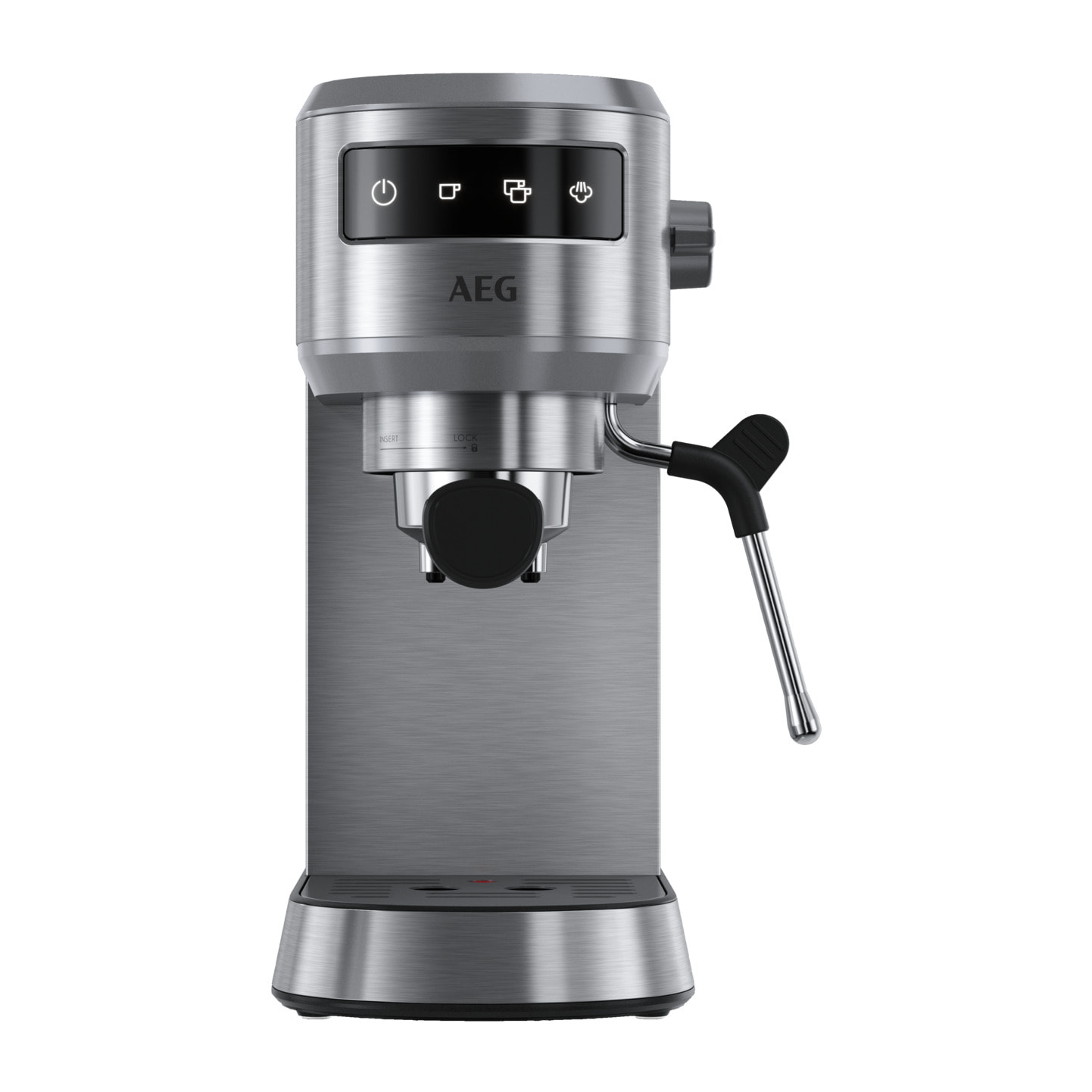 AEG Maquina de café espresso de 1 litro capacidad y 15 bares de presión EC6-1-6ST