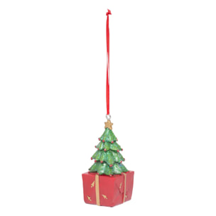 Sujet formes jouets H.8,5cm résine assorti