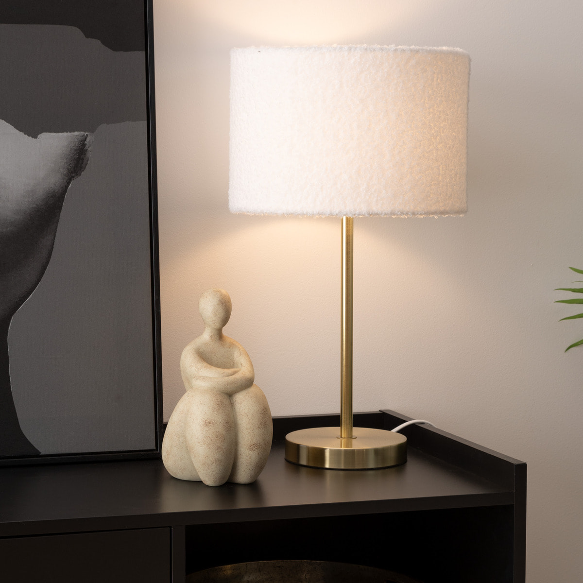 Lampe à poser Tina doré H49cm