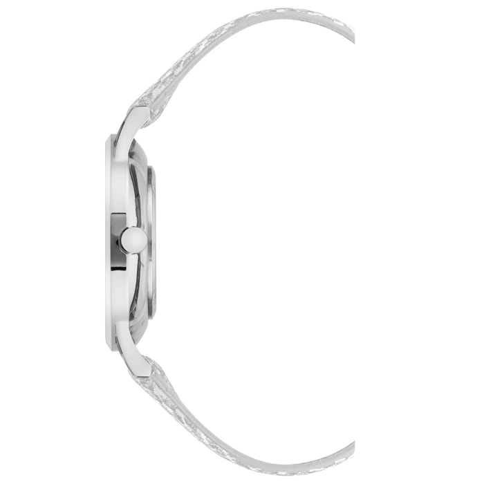 Reloj Nine West NW-2559SVSI Mujer Analogico Cuarzo con Correa de Cuero