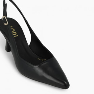 ZAPATOS DE SALÓN NEGROS GELINES-X