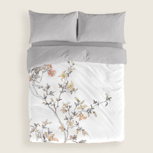 Naturals - Funda Nórdica Estampada 2/3 piezas - 100% Algodón - Sarah