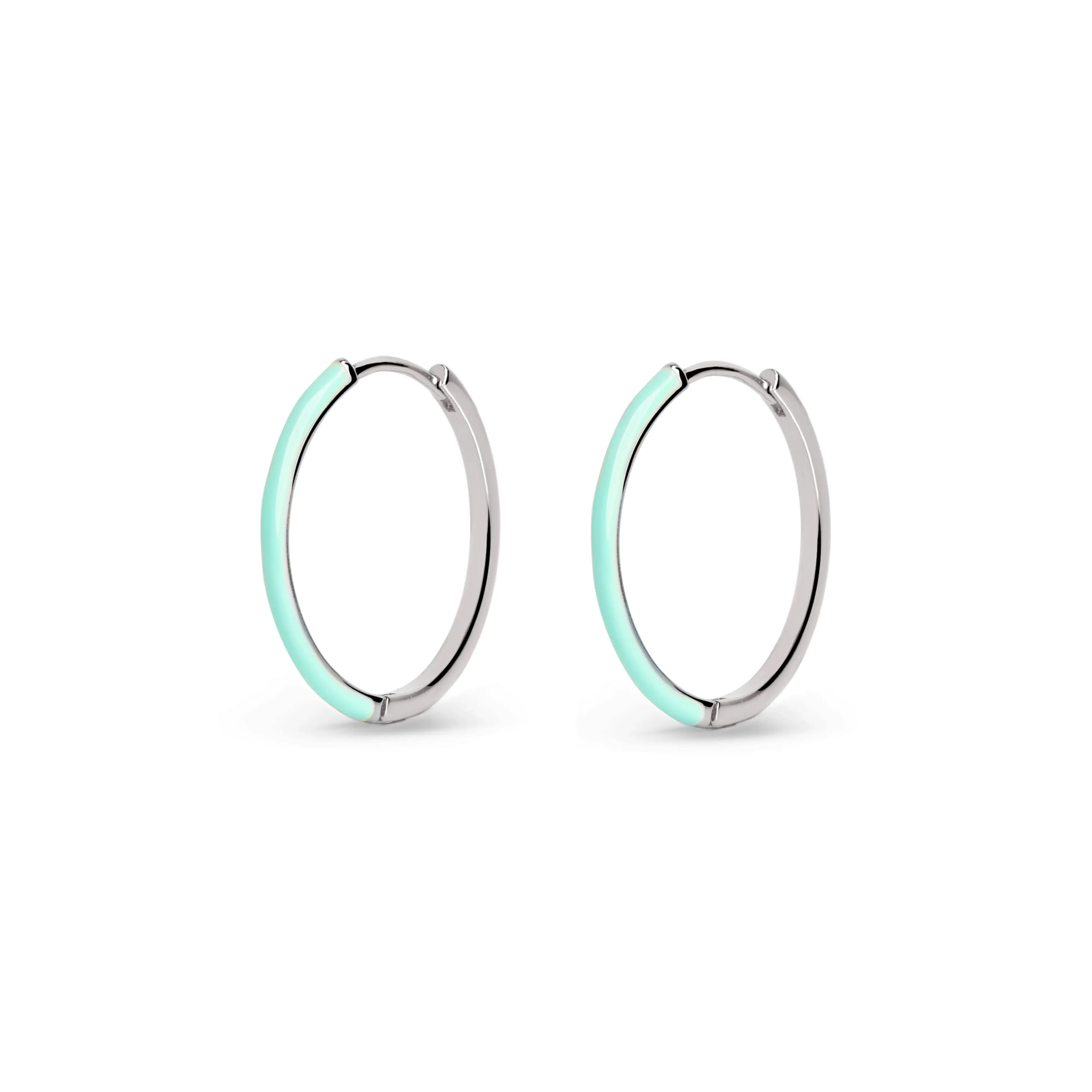 Orecchino L Sky Enamel