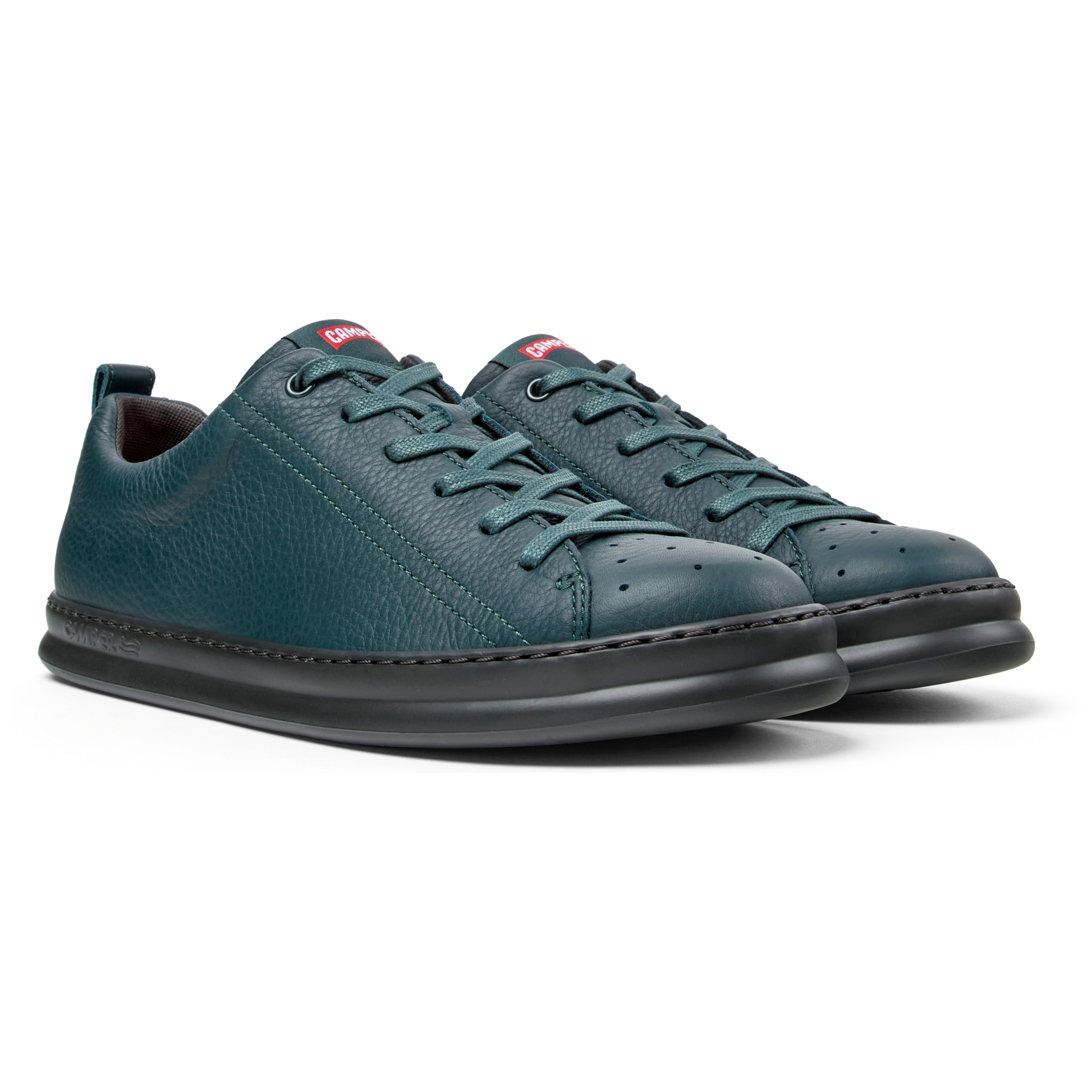 Zapatillas - CAMPER Runner Four - Verde - Cuero liso