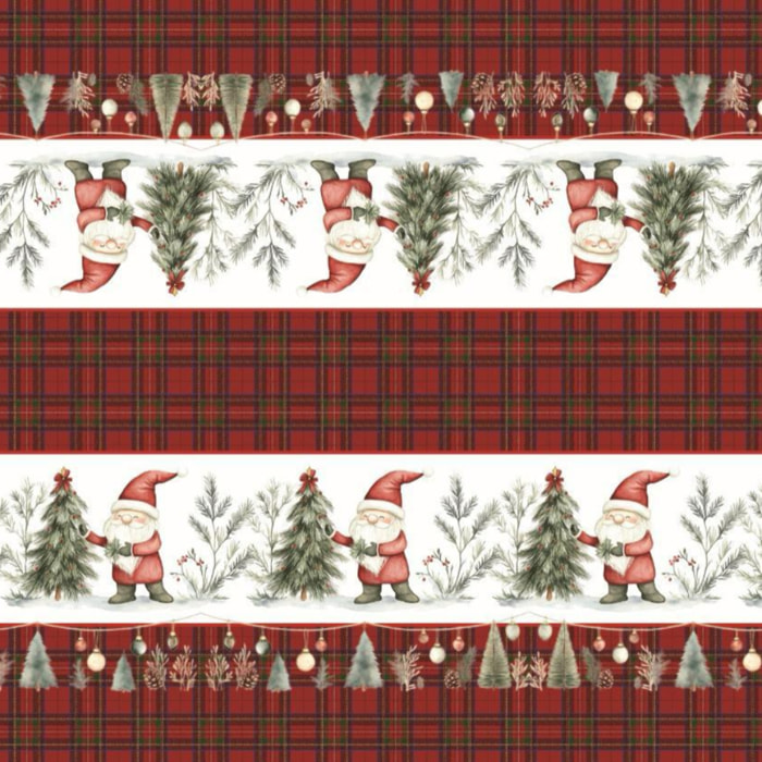 CASSESE HOME Tovaglia No Stiro Breccia Natale In Poliestere Made In Italy_Dec.T