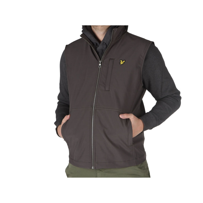 Gilet Lyle & Scott Softshell Gilet Gunmetal Grigio