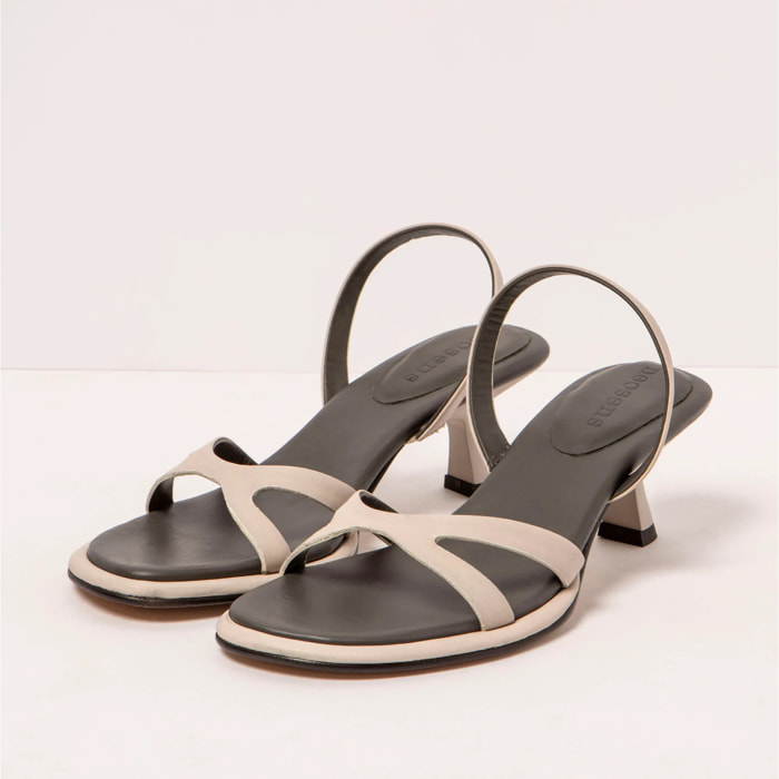 Sandalias S3168 CRISTAL DOVE/ GODELLO color Dove