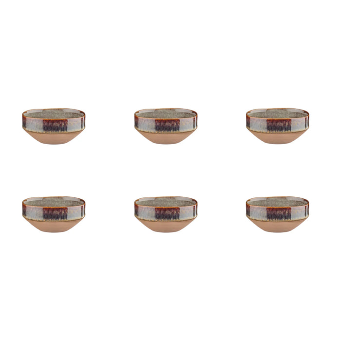 Bol GENESIS Ø11cm - 6 pièces - Basalte