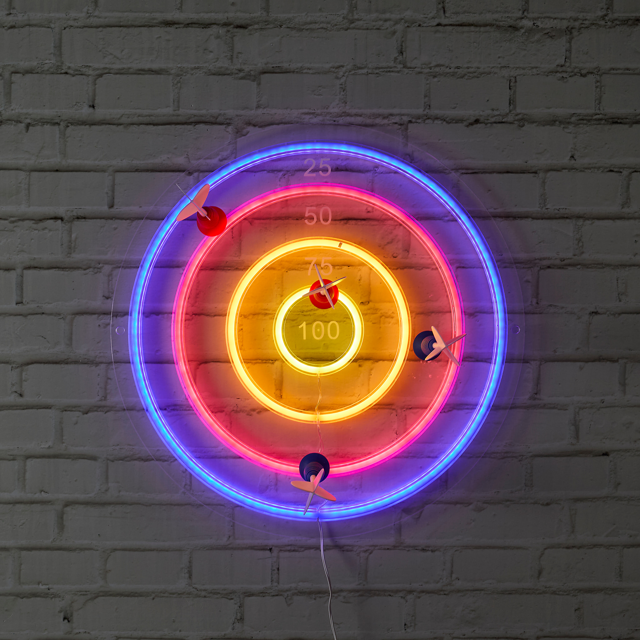 Lampe  Led Effet Neon Cible Usb M6