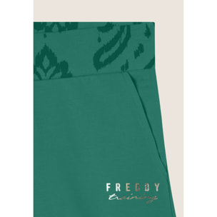 Short sportivi con fascia in vita floreale