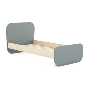 Cama juvenil Misty Breeze Verde Salvia - Oak Soft