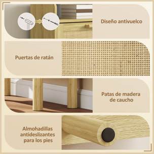 Zapatero Estrecho con 3 Cajones Abatibles, Zapatero de Recibidor Entrada con Estante Abierto, Patas de Madera, para 12-18 Pares de Zapatos, 65x24,5x153 cm, Roble