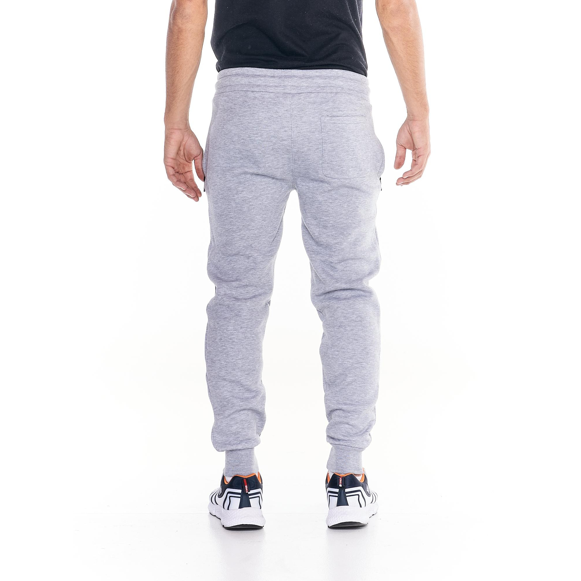 Pantaloni in felpa da uomo con elastico icona leone Soft Basic