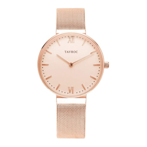 Reloj Tayroc TY146 Mujer Analogico Cuarzo con Correa de Acero inoxidable