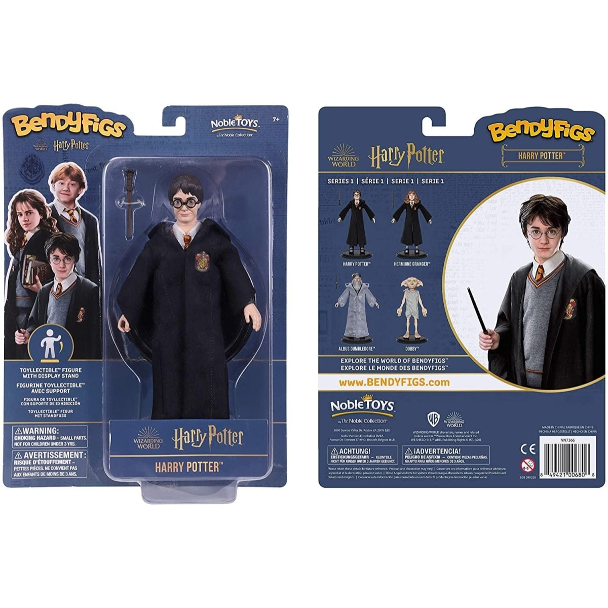 Harry Potter Figura BendyFigs Harry Potter 19 cm Noble Collection