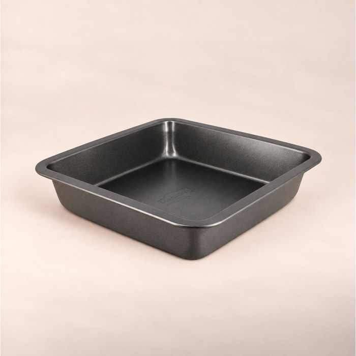 Moule à gâteau à forme carré en acier carbone 22,5cm AMANDINE