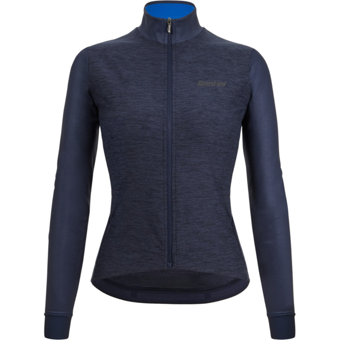 Colore Puro - Maglia Donna - Blu Nautica - Donna