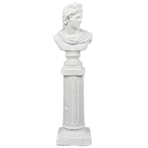 Statue Buste Magnesia-h63.5cm