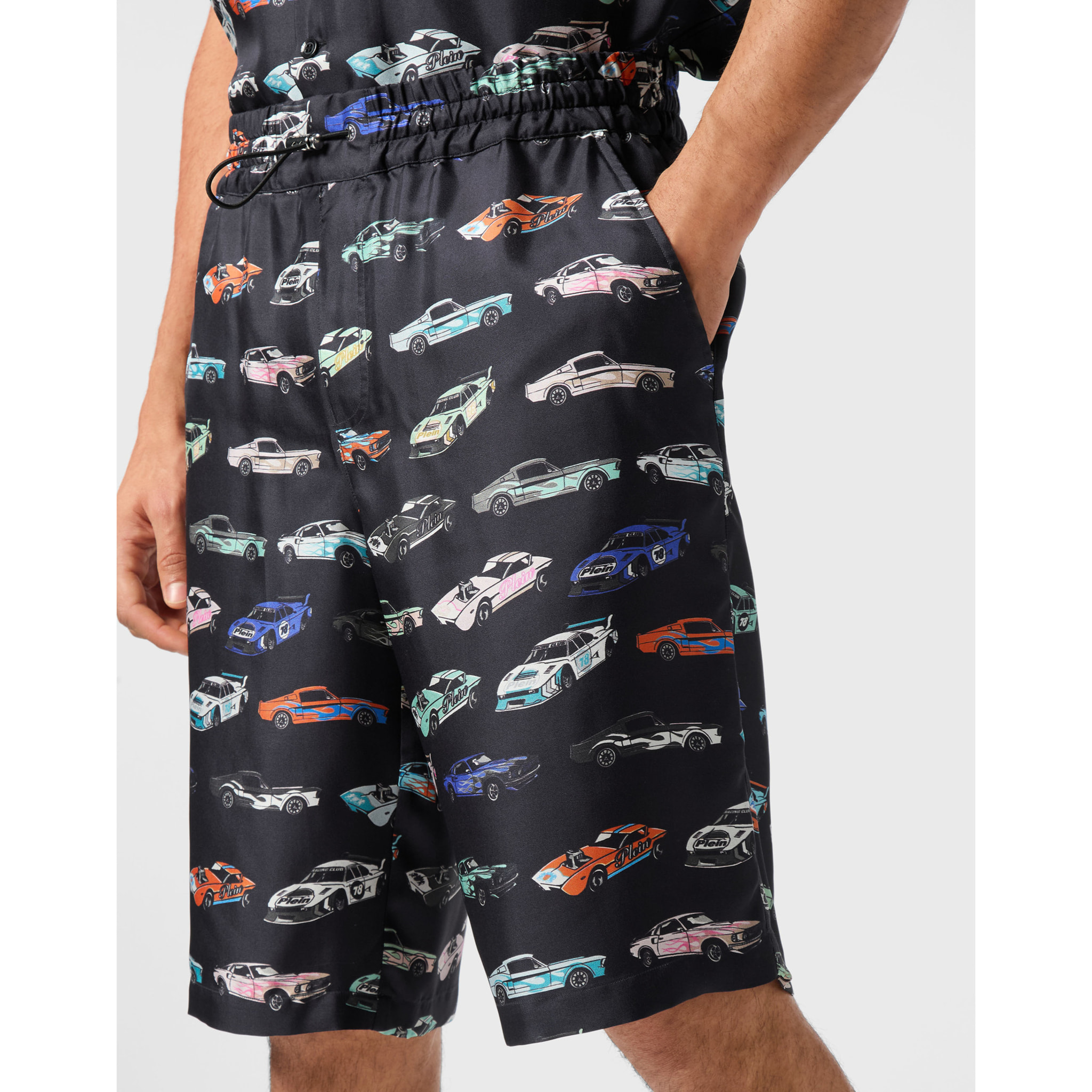 PHILIPP PLEIN Pantalones cortos RACING