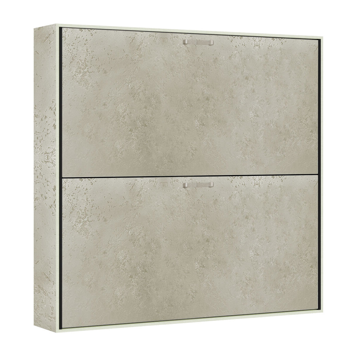 Letto a scomparsa doppio orizzontale Kando Cashmere