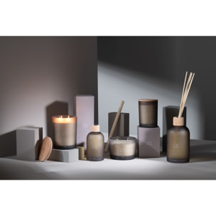 J-Line bougie parfumée Accords Essentiels - Cuir Désir - verre - brun - 28H