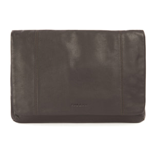 Borsa a tracolla  unisex In Vera pelle Made in Italy 23,5x34x4,5 cm