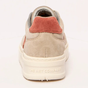 Zapatillas 1777S SILK SUEDE CREAM-FRAMBUESA/BELLEVILLE color Cream-frambuesa