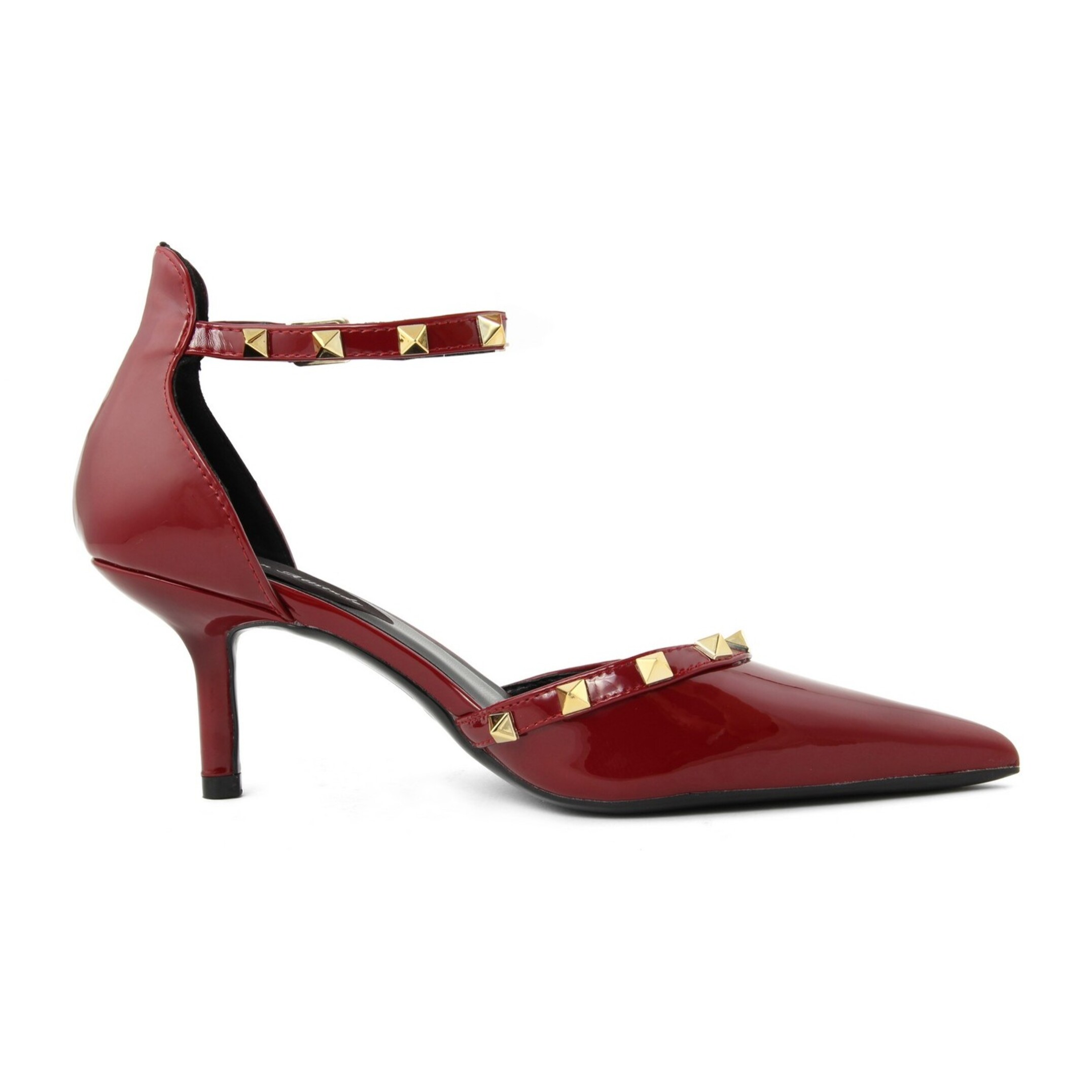 Décolleté Donna colore Bordeaux-Altezza tacco:7cm