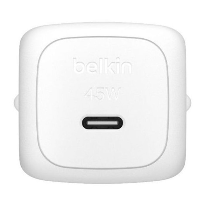 Chargeur BELKIN 45W USB charge rapide PPS blanc