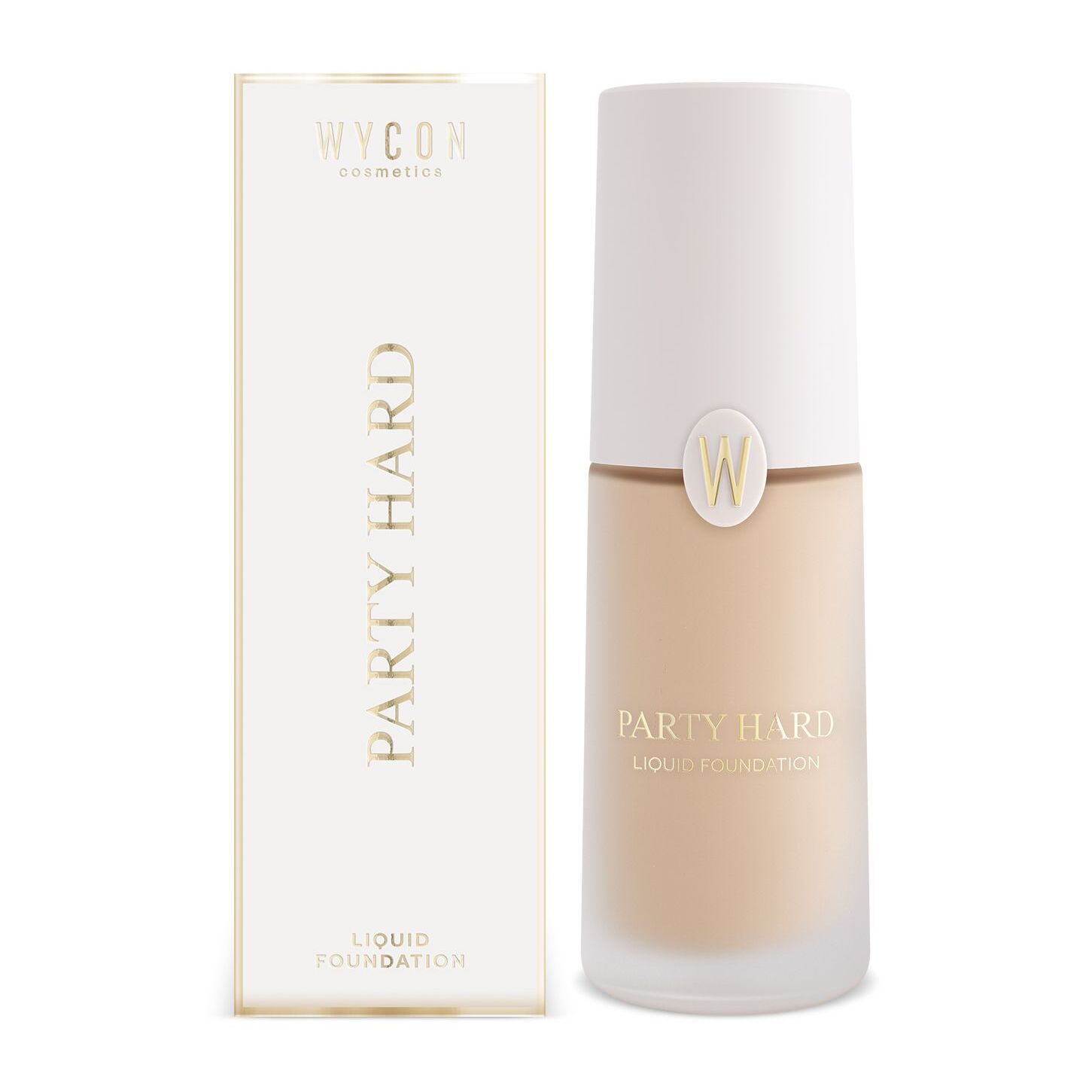 PARTY HARD Fondotinta fluido vegan friendly dal finish luminoso e naturale