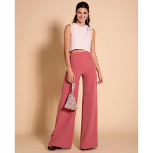 Pantalón de mujer palazzo elegante