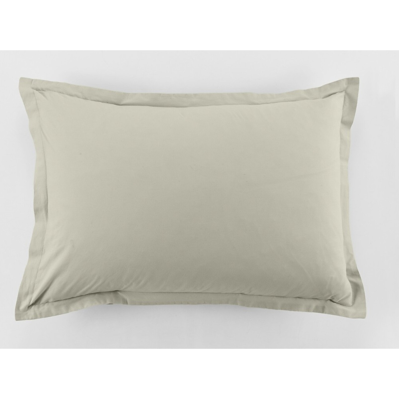 Lot De 2 Taies D'oreiller 100% Coton 57fils Grege