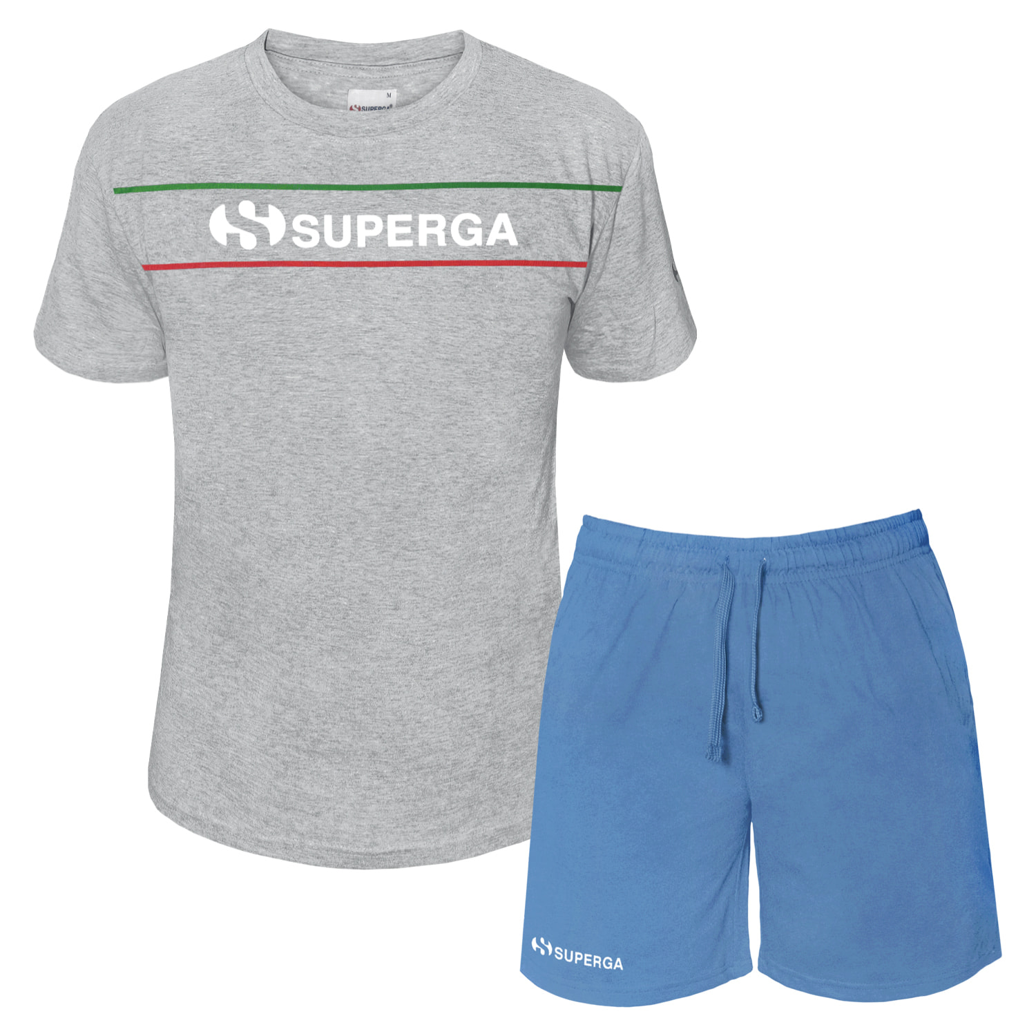 Completo Uomo SUPERGA Corto Cotone Jersey