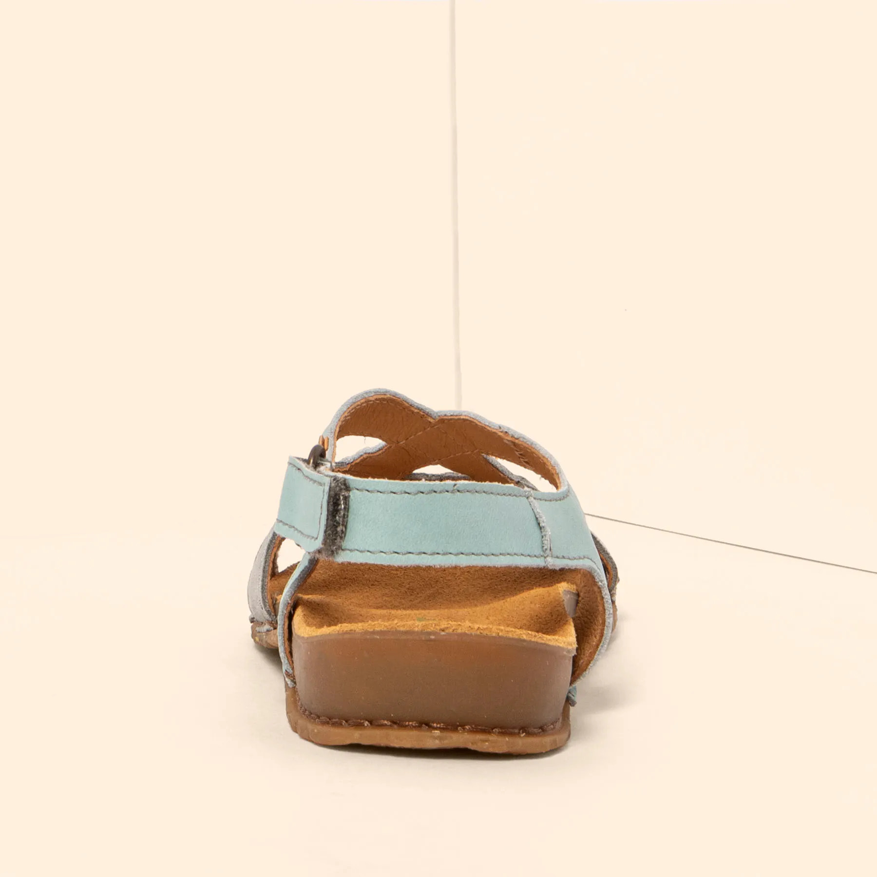 Sandalias N5819 SOFT NAPPA-SILK BLUE /PANGLAO color Blue