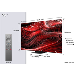 TV Mini Led TCL 55C89K 2025