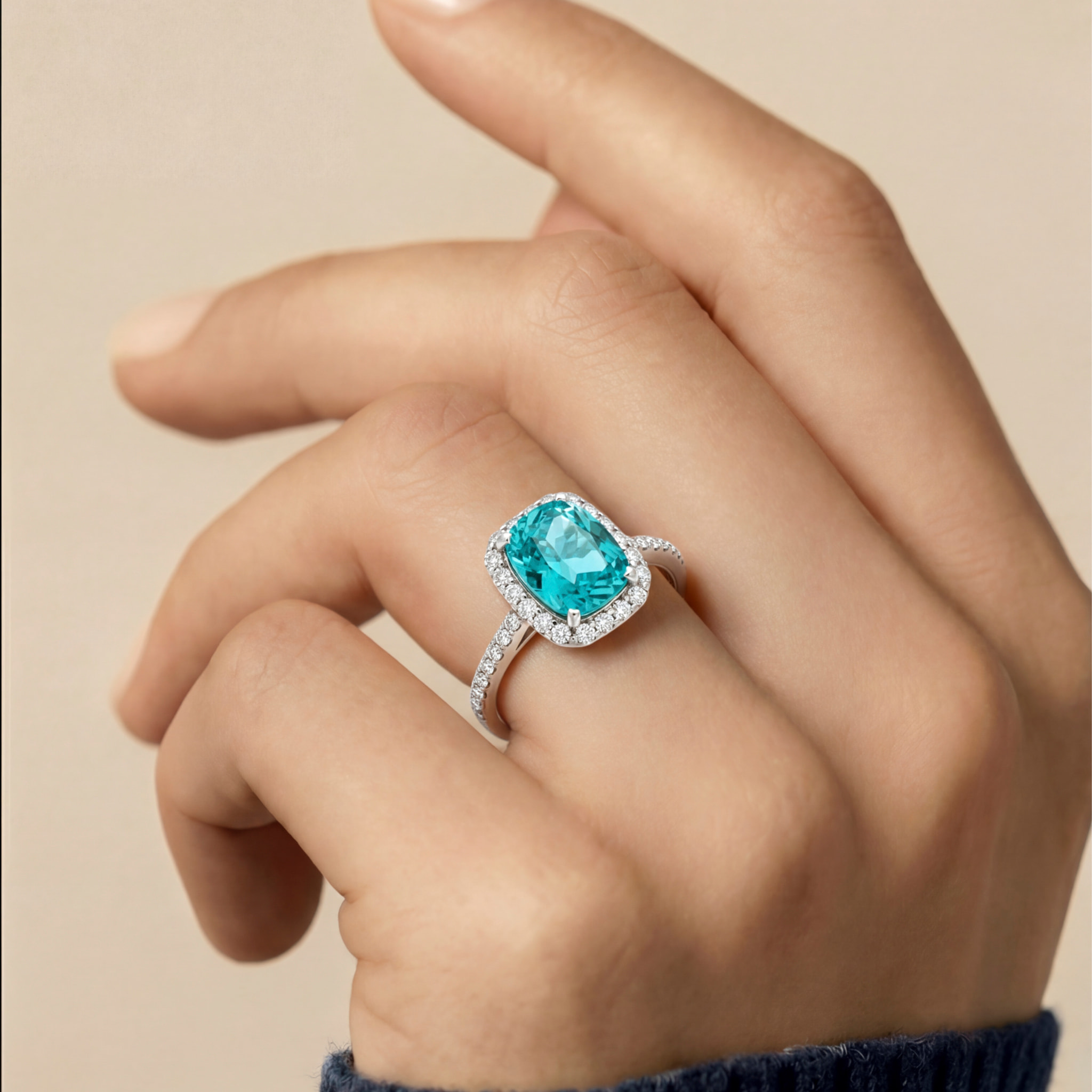 Anillo Lynor acabado plata